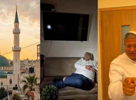 İsrail Bakanı Ben-Gvir'den Ezan Sesine Skandal Tehdit: 'Bu Gürültüyü Keserim'