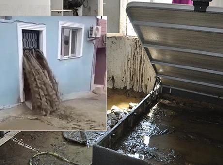 Manisa'da Sel Faciası: Evin İçinden Geçen Sular Hayatı Tehdit Etti