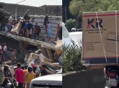Venezuela'da Depremin Ardından Yağma Olayları Ortaya Çıktı