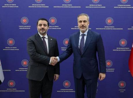 Dışişleri Bakanı Hakan Fidan, Suriye Mevkidaşıyla Görüştü