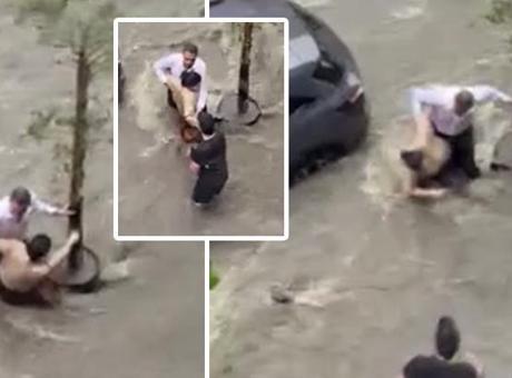 İstanbul'da Sağanak Yağış Korku Yarattı: Vatandaşların Anlık Mücadelesi