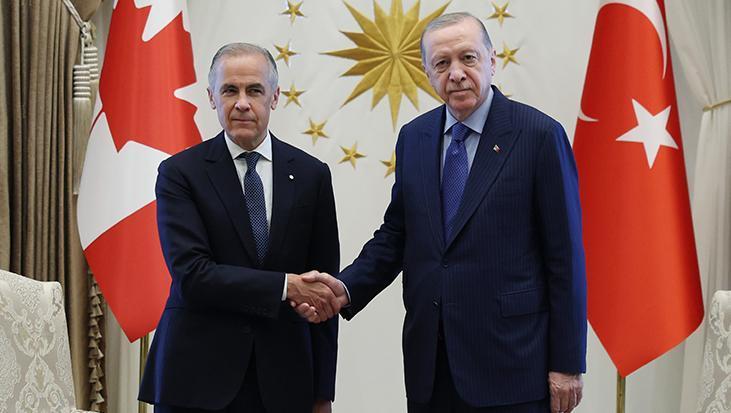 Cumhurbaşkanı Erdoğan, Kanada Başbakanı Mark Carney ile Görüştü