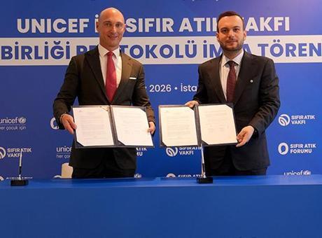 Sıfır Atık Vakfı ve UNICEF Türkiye'den Çevresel Sürdürülebilirlik İçin Önemli İş Birliği