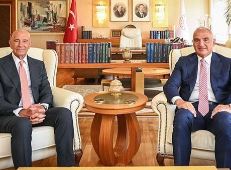 Bakan Ersoy, ABD'nin Ankara Büyükelçisi Barrack'ı kabul etti
