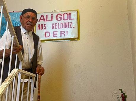 100 yaşındaki Ali Gül uzun yaşamın sırrını açıkladı! 'Ömrümde doktora sadece bir kere gittim'